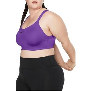 Nike DRI-FIT BOLD HIGH-SUPPORT PADDED UNDERWIRE SPORTS BRA (PLUS SIZE)